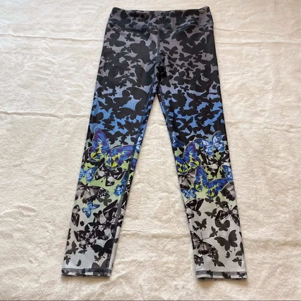 Evolution and Creation Butterfly Leggings Size Small